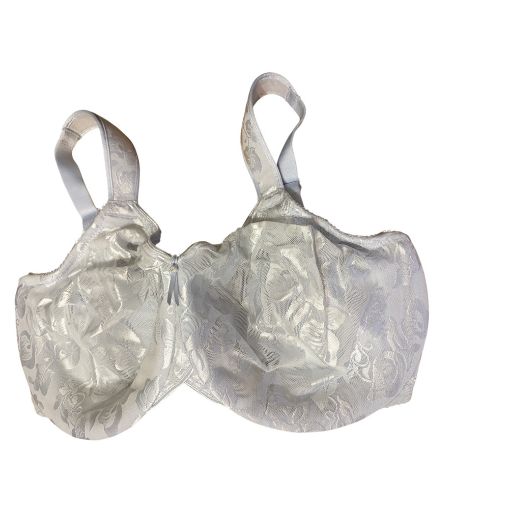 Wacoal Awareness Underwire Bra 85567 Light Blue Floral Jacquard 36G
